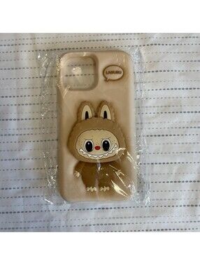 Labubu Rubber Phone Case Cover For iPhone 12 Pro Max